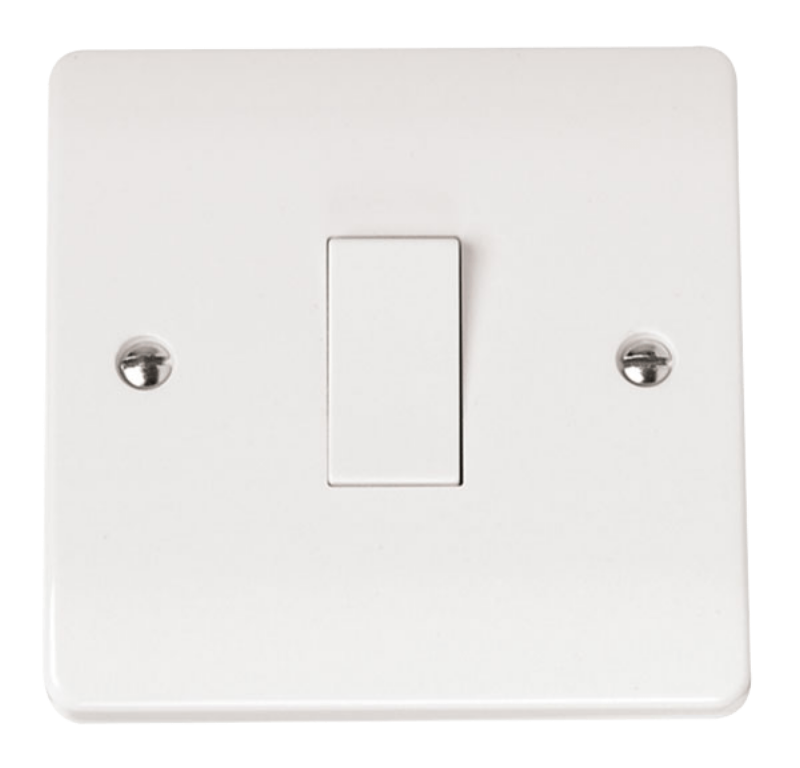 Plate Switch, 1 Gang Intermediate