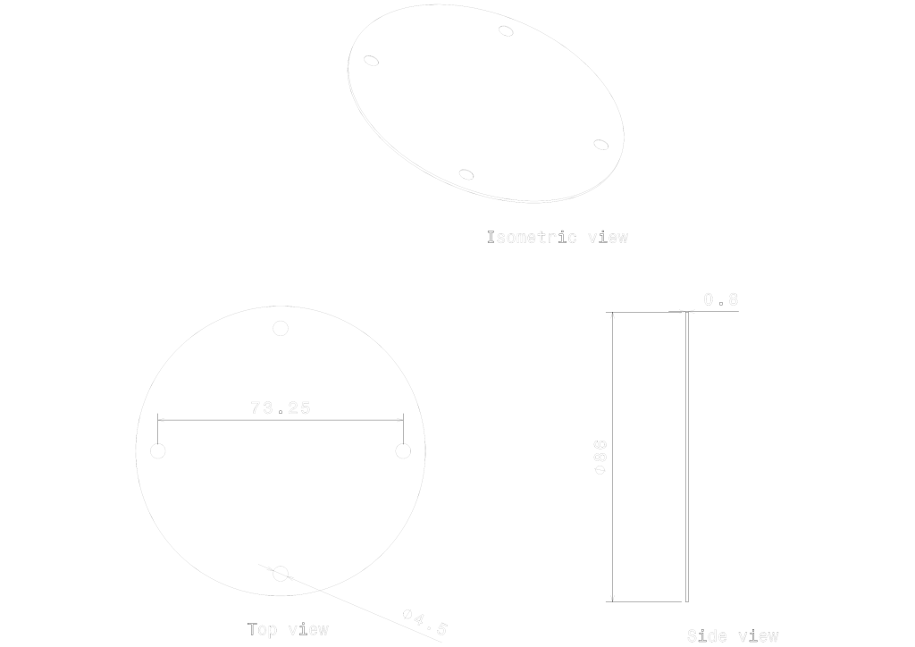 Gasket, Circular, 4 Hole - Image 2