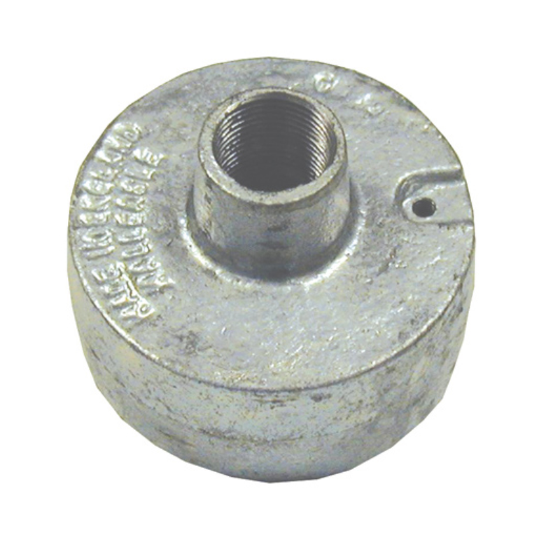 Circular Box, Back Outlet