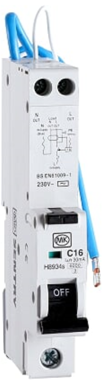 RCBO, SP Class AC Type C, 1 Module