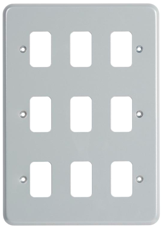 Frontplate, 9 Module