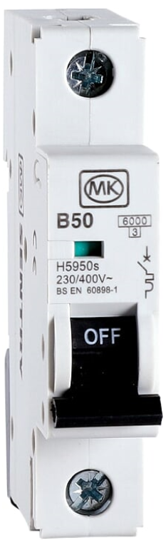 MCB, SP Type B, 1 Module