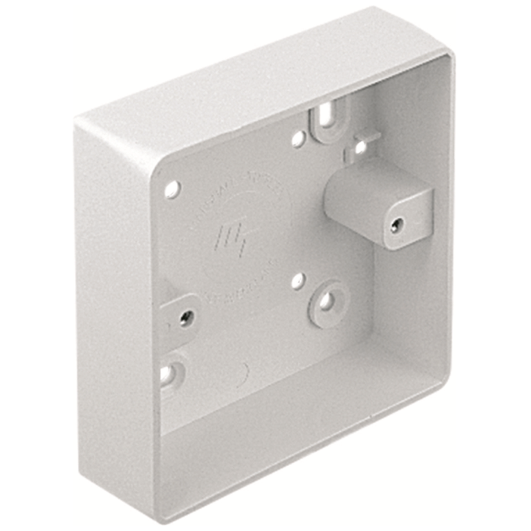Box, 1 Gang Surface Plain, Radius Corners