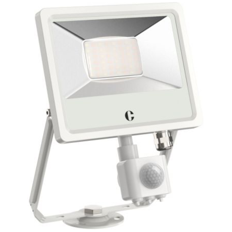 Floodlight, Colour Switchable c/w PIR IP65