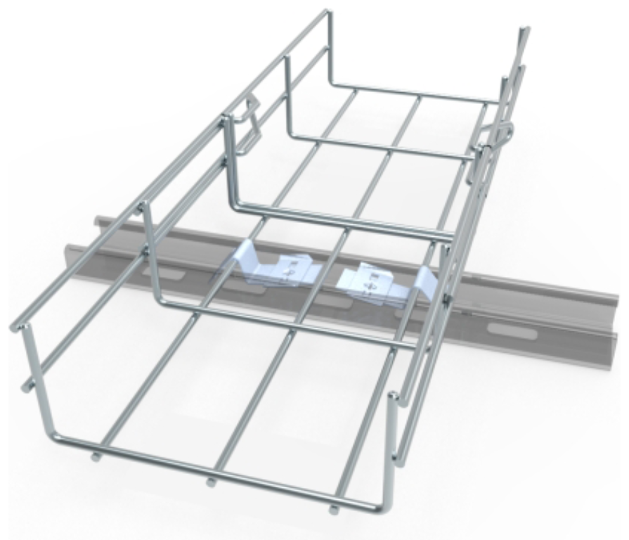 Clamp, Basket Mesh To Channel Fastener