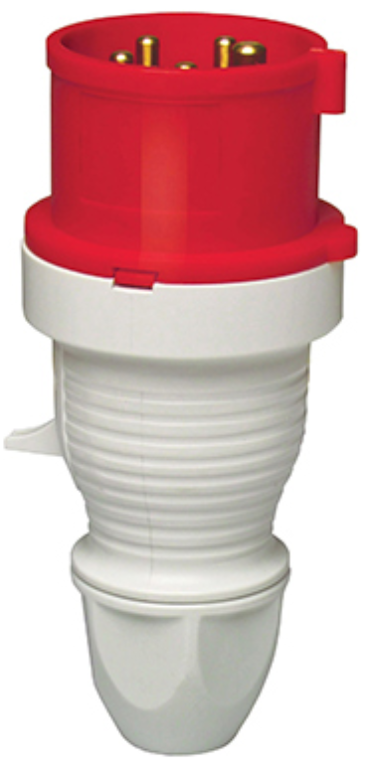 Plug, Flexible Cable Entry 3P+N+E, IP44