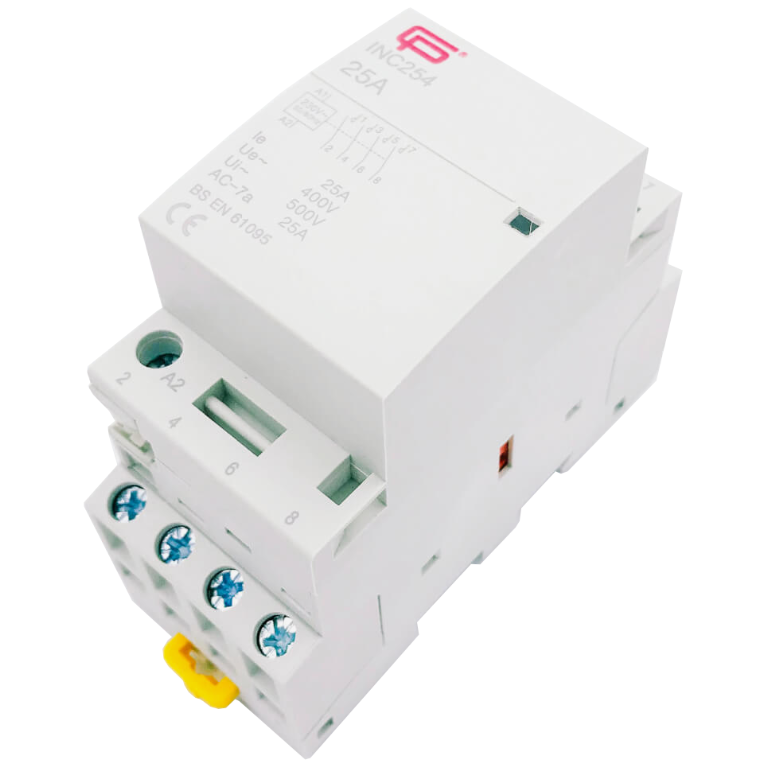 FuseBox Contactor 4P 25A 230V 2-MOD