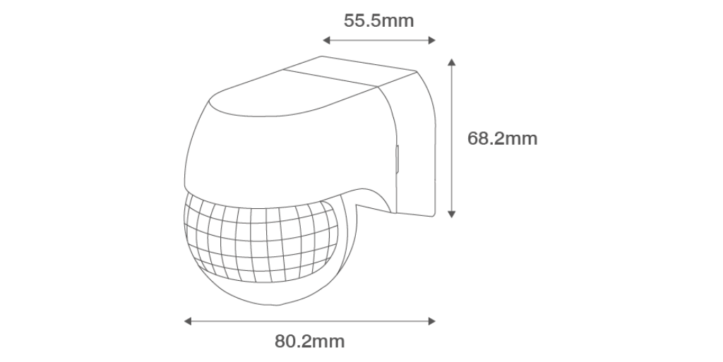 PIR, Wall Rotatable 180Deg IP44 - Image 2