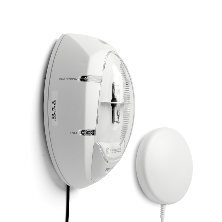 Alarm, For The Deaf/Hard Of Hearing Mains, c/w Battery Back-up