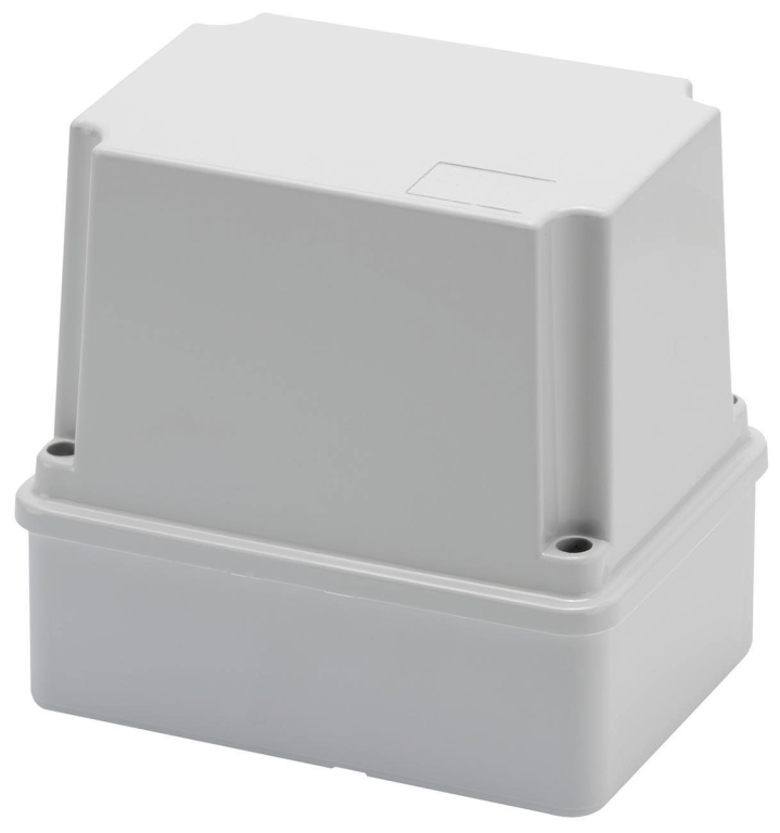 Junction Box, Smooth Walls c/w Deep Screwed Lid, IP56