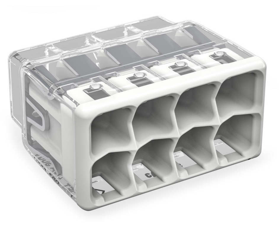 Connector, Push-Wire 8 Conductor, for Junction Boxes