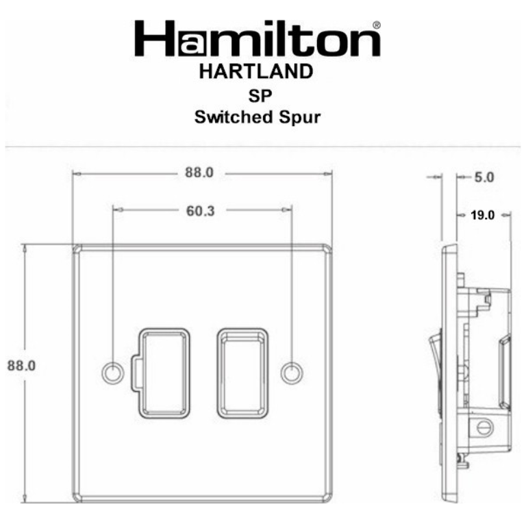 HAMILTON SW SPUR WHI TRIM - Image 3