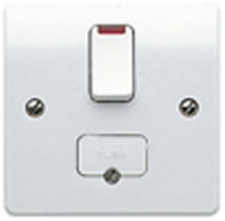 Connection Unit, DP Switched Fused c/w Neon