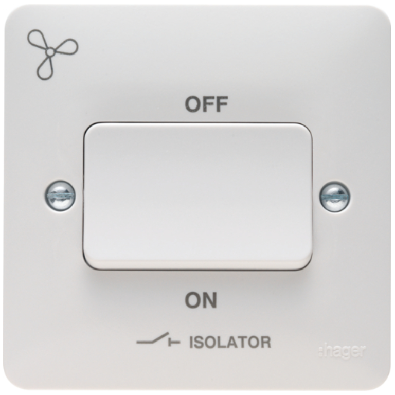 Hager WMPS3PIF Fan Isola