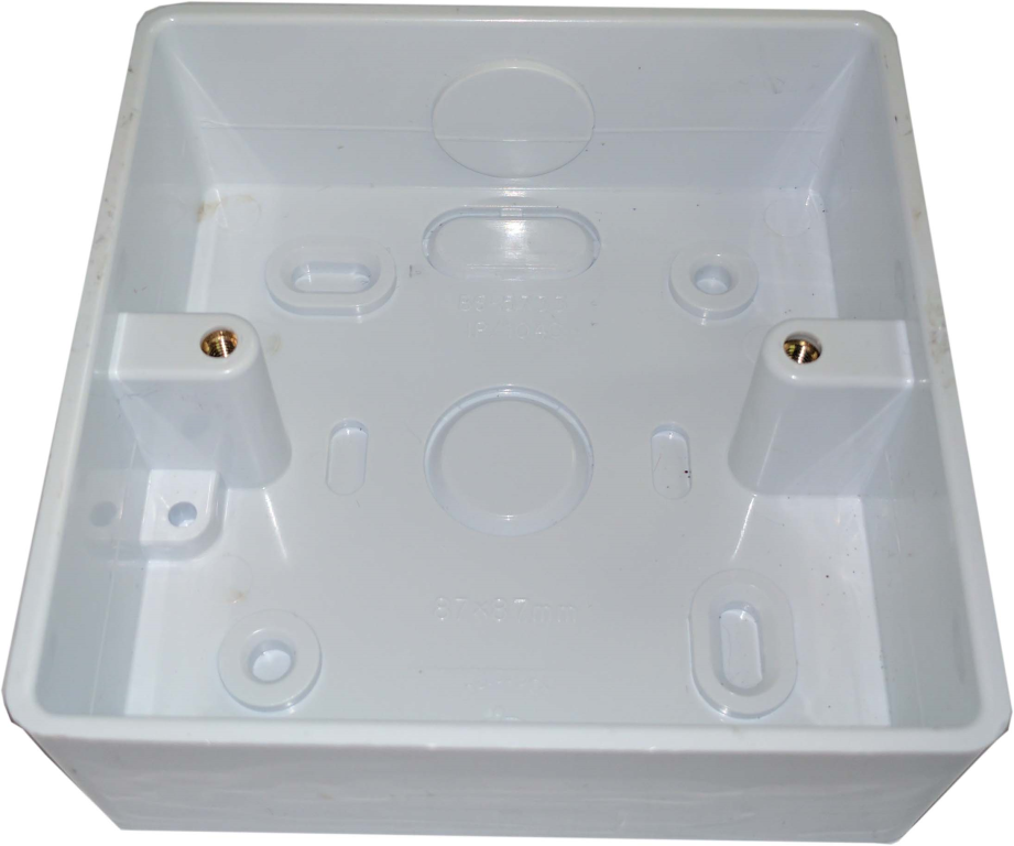 Box, 1 Gang Surface Universal Round