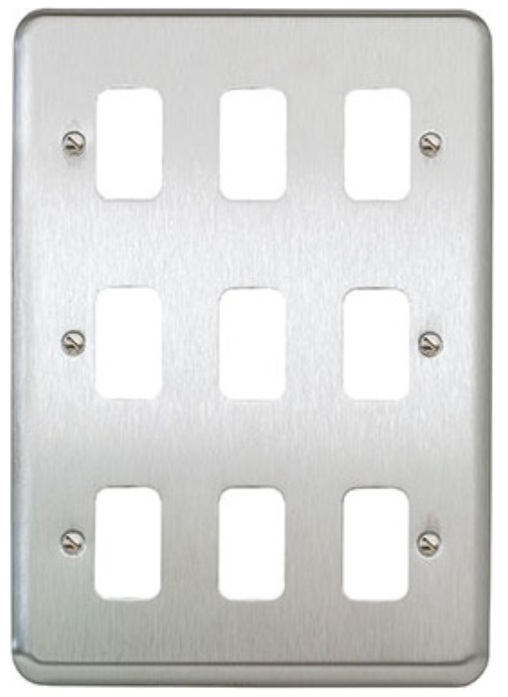 Frontplate, 9 Module