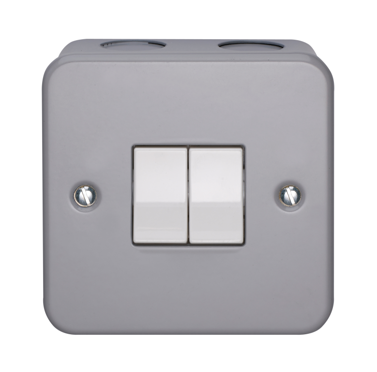 Switch, 2 Gang 2 Way