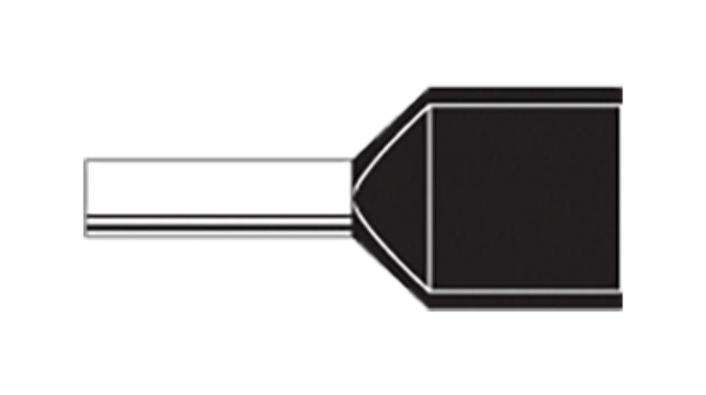 Ferrule, Twin Insulated Bootlace