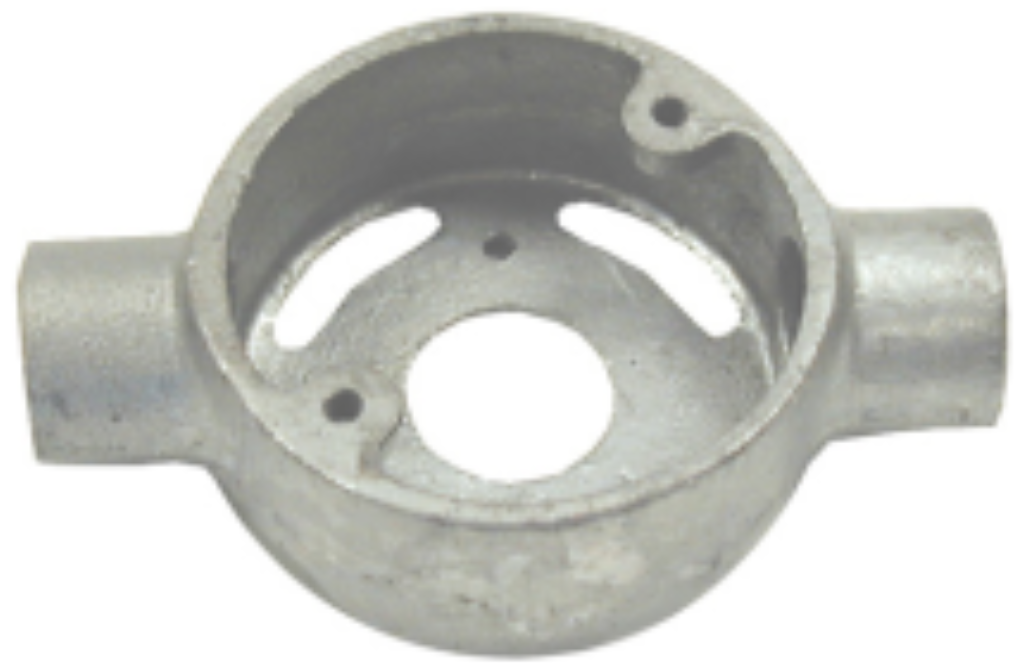 Circular Box, Through 2 Way, Extension