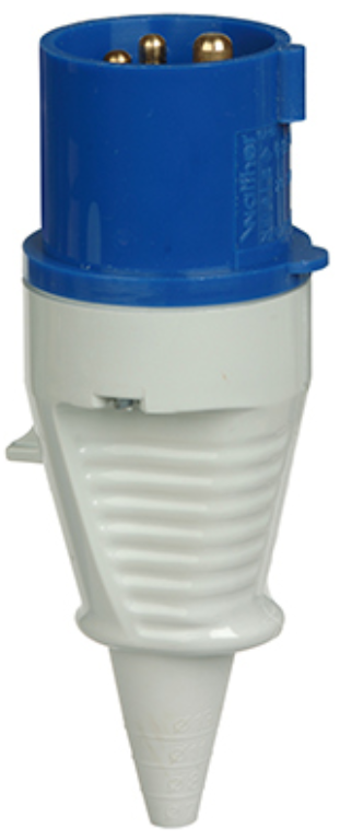 Plug, Flexible Cable Entry 2P+E, IP44