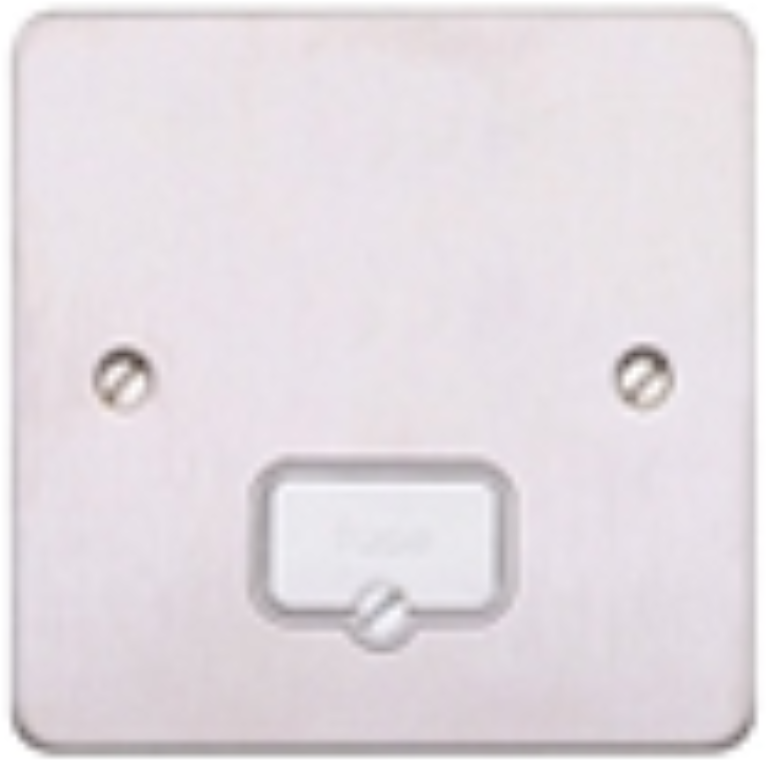 Connection Unit, Unswitched Fused, Black Inserts