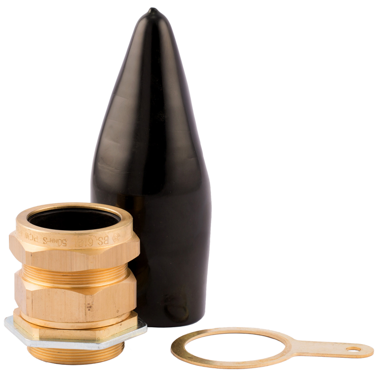 Gland Pack, Premier Outdoor LSF Cable, c/w Shroud/Earth Tag/Locknut