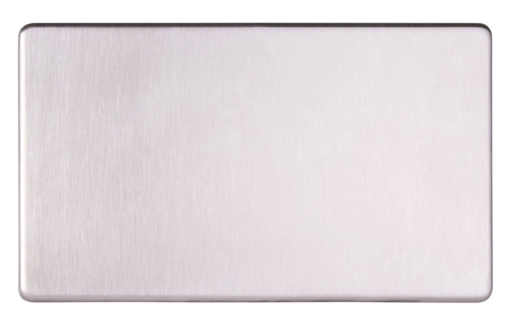 Blanking Plate, 2 Gang