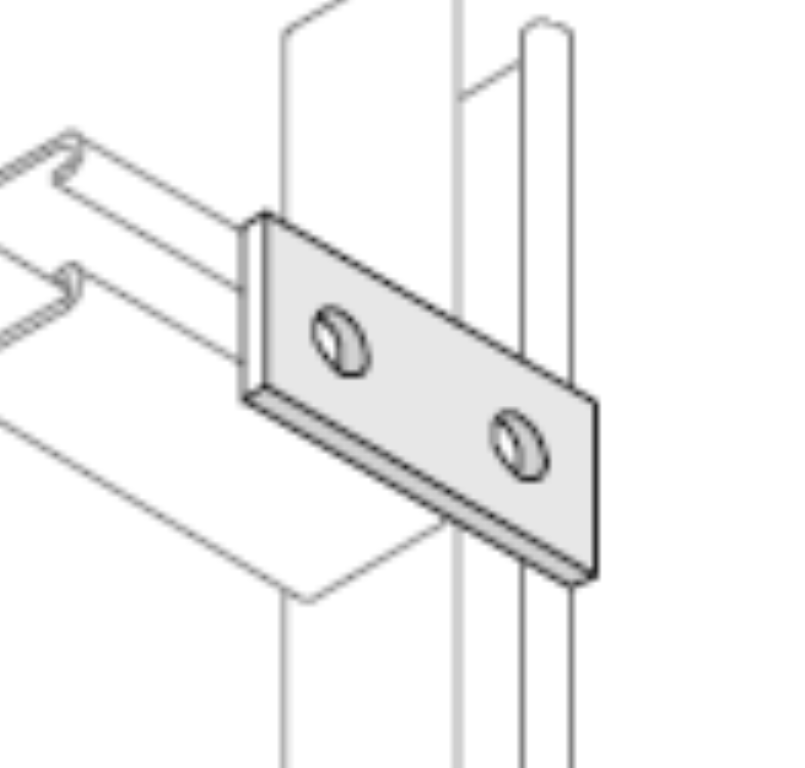 2 HOLE FLAT PLATES (SB507) P1065