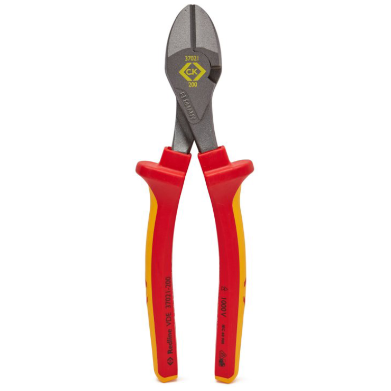 Side Cutters, RedLine VDE Heavy Duty, High Leverage