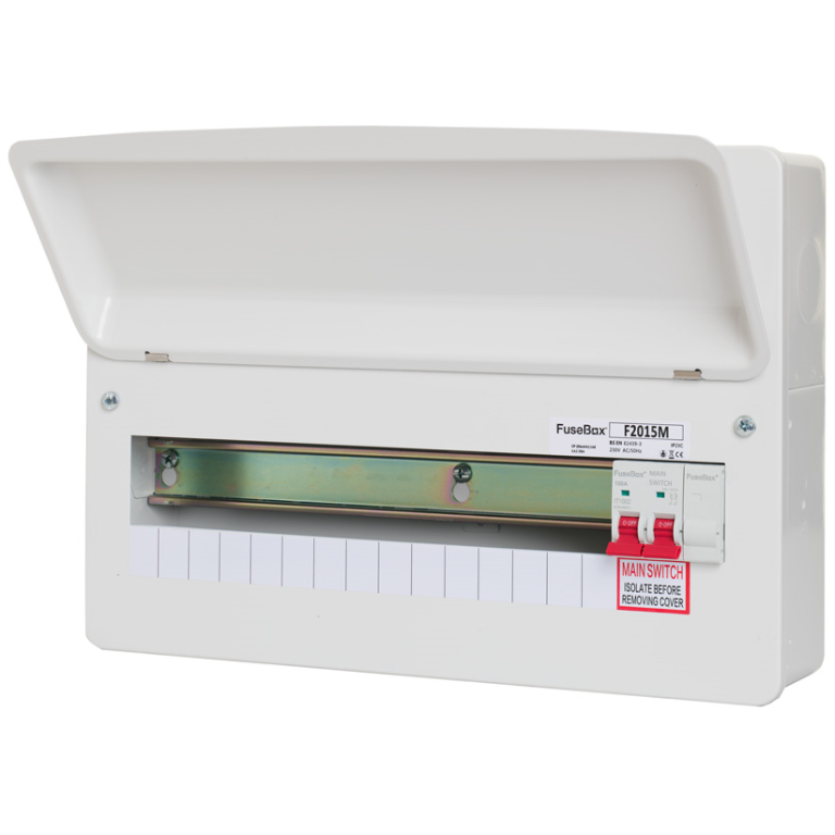 FuseBox F2015M Consumer Unit 15 Way 100A
