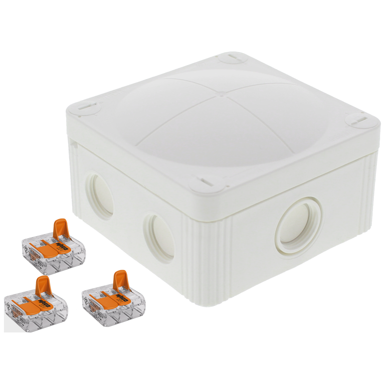 Junction Box, COMBI 407/WW/3221W, IP66/67 c/w WAGO 221 Terminals