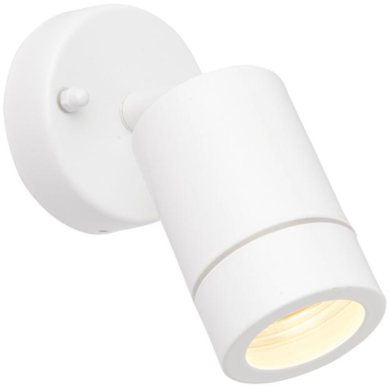 Spotlight, Palin Wall IP44, c/w Clear Glass