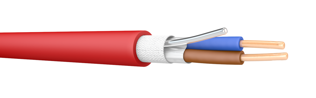 Cable, 4 Core Fire Resistant, 100m Reel