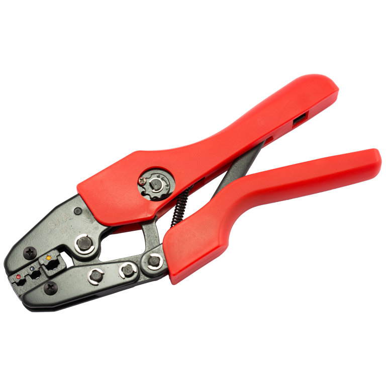 Crimping Tool, Ratchet, for Preinsulated Terminals