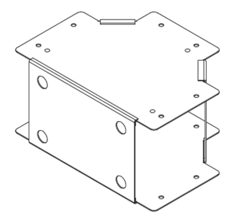 Tee, Outside Lid Gusset c/w Turnbuckles, & Lid for Trunking