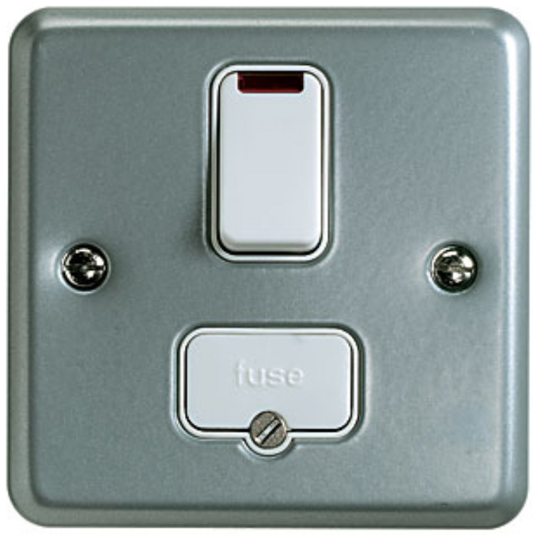 Connection Unit, DP Switched Fused with Neon Surface