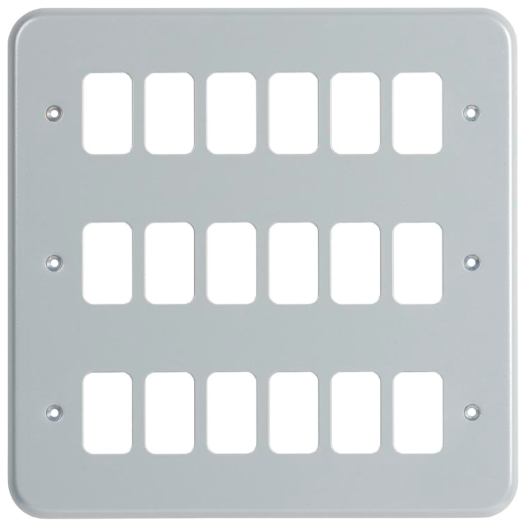 Frontplate, 18 Module