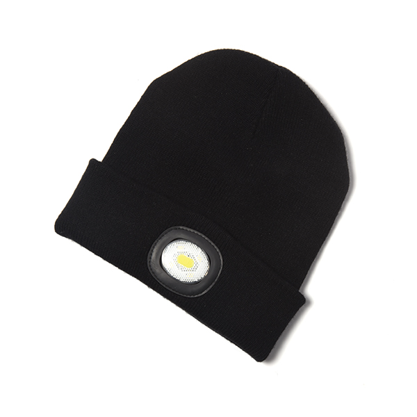 CK BEANIE HAT+INTEGRAL LED HEADLIGHT