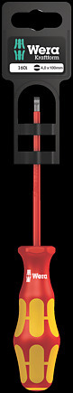 Screwdriver, 160 i SB VDE Insulated Slotted