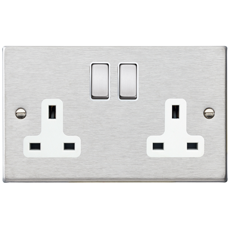HAMILTON TWIN SOCKET WHI
