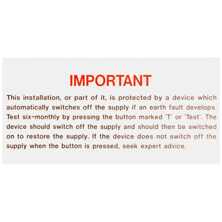 LABEL-RCD TEST S/A VINYL