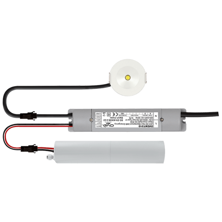 Ovia OVEM7310ST Emer LED Dwn/Lgt 3W