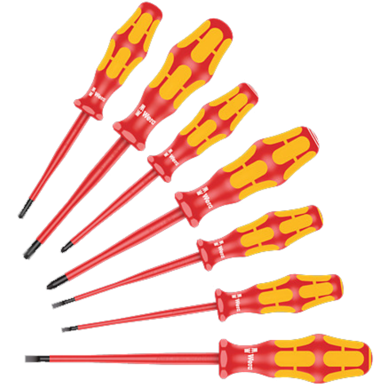 Screwdriver, 160ISS/7 VDE Slim/Slim 7 Piece Set